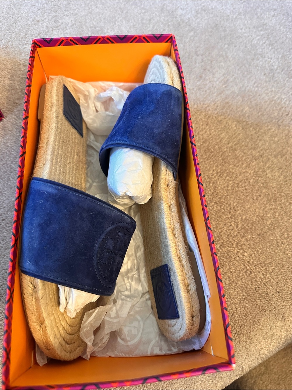 Authentic like new Tory Burch Espadrille